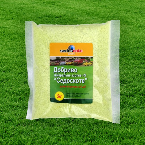 Добриво мінеральне азотне «Седоскоте - газон» N 28 - 5 кг.